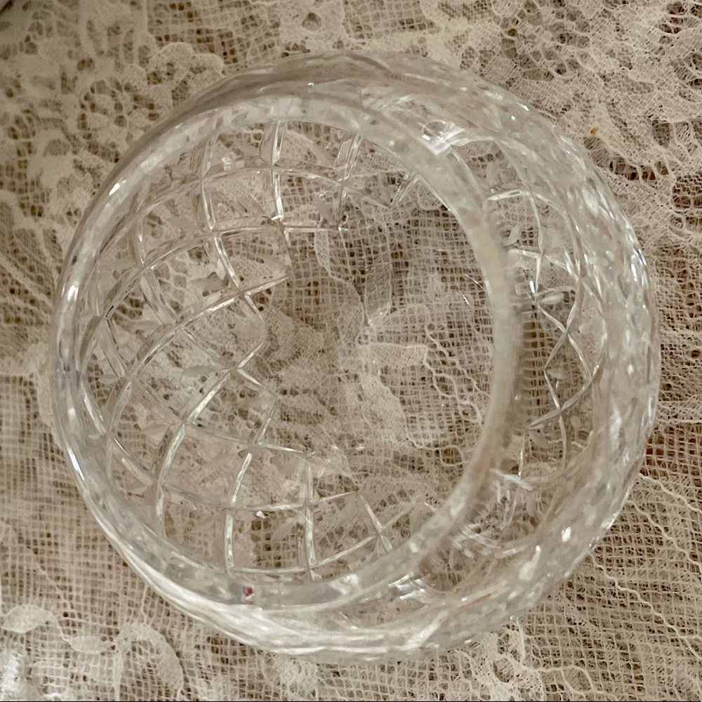 Atlantis Crystal, Vintage Candle Holder - Picture 3 of 4